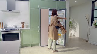 Bespoke Side By Side Refrigerators  Designed for you by you  Samsung [upl. by Minton]