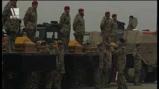 Abschied eines gefallenen Soldaten in Mazar  Bundeswehr [upl. by Benito245]