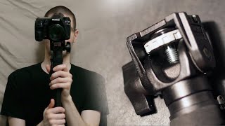 Manfrotto 234 Monopod Head Overview [upl. by Rramahs122]