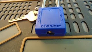 7 Masterlock 410 LOTO Picked [upl. by Siger935]