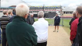 Edgbaston Head Groundsman Gary Barwell shares his expertise on creating wickets at Edgbaston [upl. by Diskin]