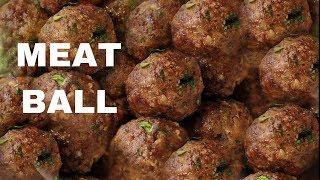 VERY TASTY MEATBALL RECIPE  Meatball  HOW TO MAKE MEATBALLS  MEATBALL RECIPE  MEATBALL MARINARA [upl. by Plato]