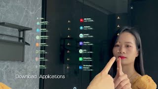 Smart mirror app 2023 [upl. by Attennot186]