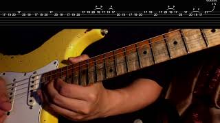 Practice Yngwie malmsteen  Solo from Suffer me live  5 [upl. by Namsaj243]