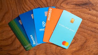 Best UK Mobile Bank 2021  Comparison And Review of Monzo Starling Revolut Monese and Bunq [upl. by Volin211]