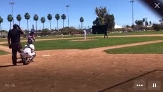 Batter against Sunnyside High School in Tucson AZ [upl. by Notaes722]