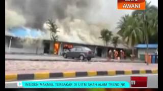 Insiden makmal terbakar di UITM Shah Alam [upl. by Rocco]