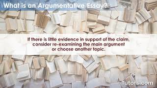 Argumentative Essay  Outline Form and Examples [upl. by Bryana81]