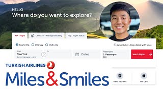 How to Book Awards on Turkish MilesampSmiles [upl. by Roinuj]