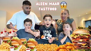 EEN HELE DAG ALLEEN MAAR FASTFOOD ETEN 🍟🍔  870 [upl. by Aihtyc]