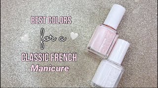 Best Colors For A Classic French Manicure [upl. by Rew]