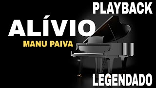 Playback  Alívio Versão Manú Paiva  Jessé Aguiar  Com Legenda [upl. by Selohcin]