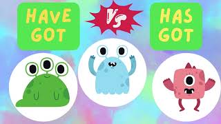 Have got  Has got  Grammar for kids [upl. by Raychel]