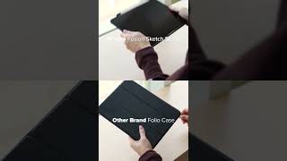 iPad Pro amp iPad Air Ringke Fusion Sketch Stand VS Standard Folio case [upl. by Aikaz]