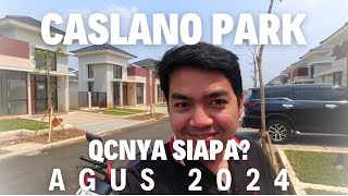 PROGRESS CASLANO PARK AGUSTUS 2024  JADI QC NYA SIAPA [upl. by Olyhs]