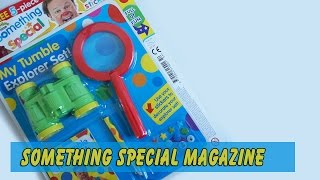 Something Special  Mr tumble  Something Special Magazine Review for kids [upl. by Allehc503]