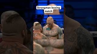 Strongman boxing match boxing mma ufc [upl. by Nnorahs]