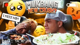 MY 13 YEAR OLD LITTLE SISTER PUT ME ON ABOUT HER RELATIONSHIP  Mukbang THEY FINALLY BROKE UP [upl. by Thier545]