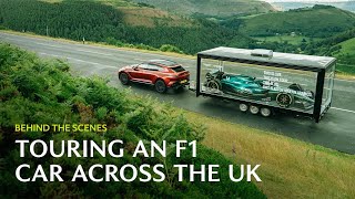 Behind the Scenes Touring an F1 Car Across the UK [upl. by Ydniahs]