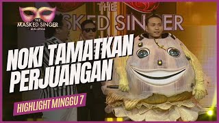 HIGHLIGHTS MINGGU 7  Bawang Putih Terkandas THE MASKED SINGER MALAYSIA 4 [upl. by Dyanna]