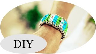 DIY Armband How to make your own bracelet [upl. by Ehlke226]