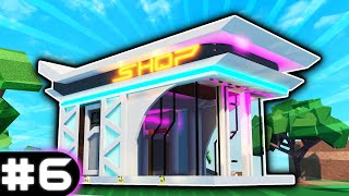 BUILDING THE SHOP  Lumber Tycoon 2 Cyber Series 6 [upl. by Lorrie]