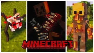 Minecraft Deadly Monsters Ölümcül Yaratıklar Modu [upl. by Nodababus193]