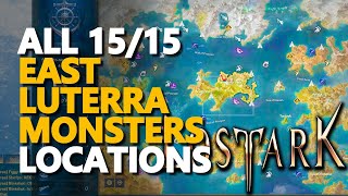 East Luterra Monsters Lost Ark All Rares [upl. by Chui488]