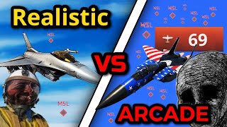 REALISTIC VS ARCADE EXPERIENCE IN 2024 top tier arcade is traumatizing [upl. by Rhoads]