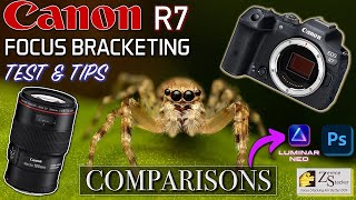 CANON R7 Focus Bracketing REVIEW for MACRO Handheld vs Tripod Shots  Depth Composite Viability [upl. by Ettenot380]