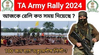 TA ARMY BHARTI RUNNING 2024😱  TA Army Review Physical failQualify Candidate🎉  trending taarmy [upl. by Adyahs]