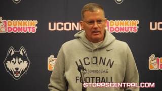 UConn Football Spring Game Postgame Press Conference [upl. by Eenert]