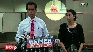 Cubicle Guy Star of Anthony Weiner Presser [upl. by Nedrah]