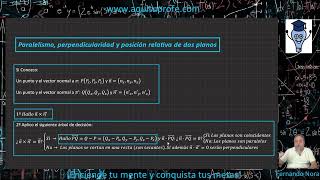 Paralelismo perpendicularidad y posición relativa de dos planos [upl. by Marchall]