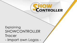 Showcontroller Tracer  import your own logo  explained  Laserworld [upl. by Phalan]