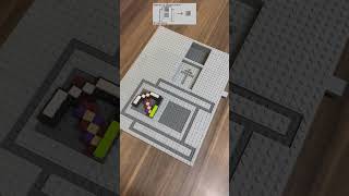 Disenchanting Minecraft Iron Pickaxe BUT Lego  Grindstone [upl. by Ardekahs]