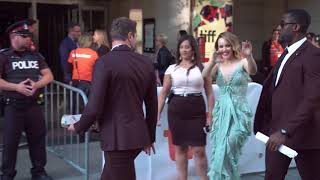 Disobedience Rachel McAdams Red Carpet Premiere Arrivals TIFF 2017  ScreenSlam [upl. by Irret632]