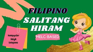 SALITANG HIRAMFILIPINO 3MGA HALIMBAWA NG SALITANG HIRAMTEACHER MYAH [upl. by Kinney]