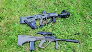 TAVOR X95 VS STEYR AUG A3 M1 [upl. by Savage]