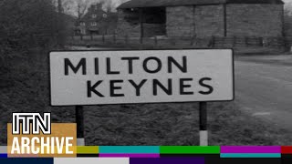 Building a City From Scratch  The New Town of Milton Keynes 1967 [upl. by Melac]