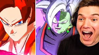 WHAA LF SSJ4 Gogeta amp LF Merged Zamasu Reveal Reaction on Dragon Ball Legends 3rd Anniversary [upl. by Ylera116]