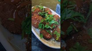 Bread coated crispy chicken👍food foodie chicken ytshorts shorts [upl. by Aisined]