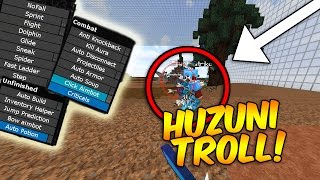 KADİRİ HUZUNİ İLE HİLE AÇIP TROLLEDİM Minecraft  TROLL [upl. by Nie]