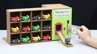 How to Make Amazing Vending Machine with Motorcycle [upl. by Ollayos]