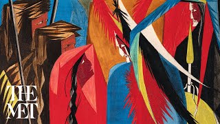 Jacob Lawrence The American Struggle  MetSpeaks [upl. by Suivatnod]