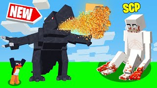 MINECRAFT MA DISTRUGGI GLI SCP CON GODZILLA NELLA REALTÀ VIRTUALE [upl. by Carroll]