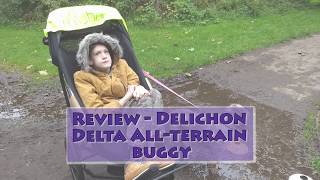 A mums review of the Delichon Delta 3 wheel allterrain buggy wheelchair [upl. by Yantruoc]