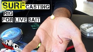 Surfcasting Simple and Effective Rig Αρματωσιά Surfcasting [upl. by Atalee562]