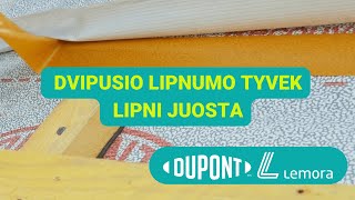 Juosta lipni Tyvek® dvipusio lipnumo [upl. by Emsmus]