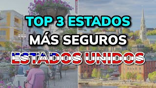 🥇 Los 3 Estados Más Seguros de USA 2024 [upl. by Riegel]